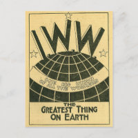 Industrial Workers of the World Postcard