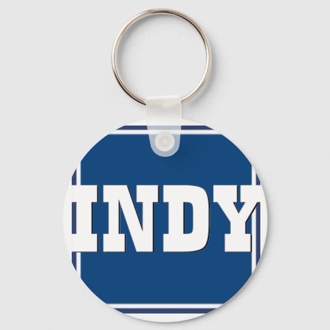Indy Keychain (Front)