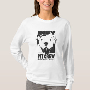 Indy Pit Crew Ladies Logo Hoodie T-Shirt