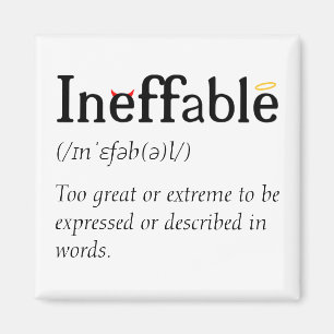 Ineffable Heaven and Hell Magnet