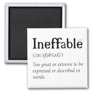 Ineffable Heaven and Hell Magnet