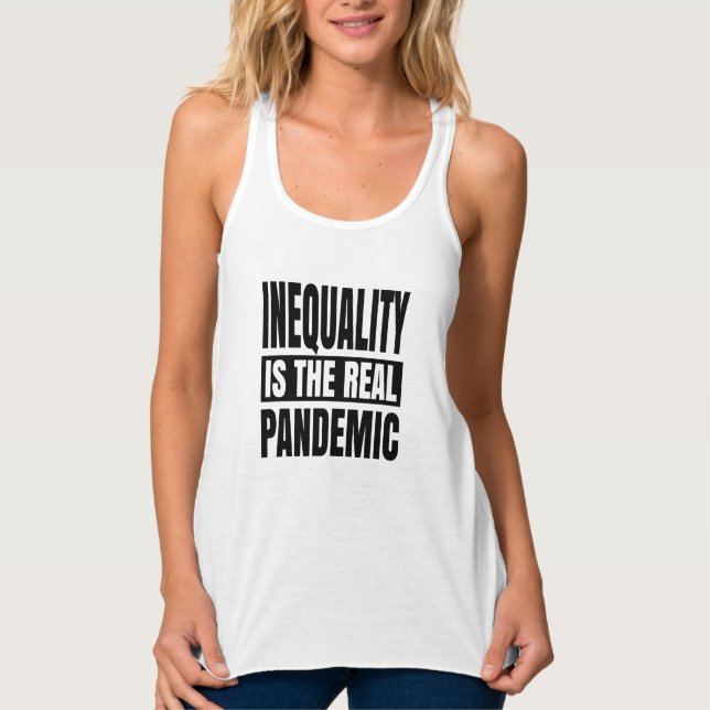 Inequality is the real pandemic singlet (Front)