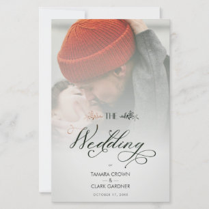 Inexpensive Luxury Chic Transparency Wedding Photo