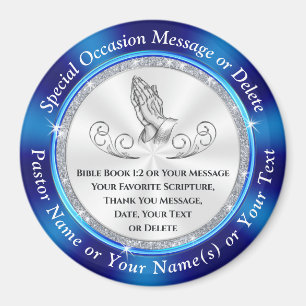 Inexpensive, Personalised Church Gifts, Church Magnet