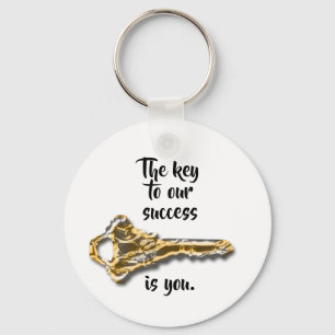 Inexpensive Thanks Company Promotional Marketing Key Ring