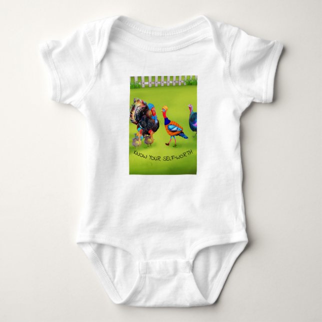 Infant BJJ Onesei/Bodysuit Baby Bodysuit (Front)