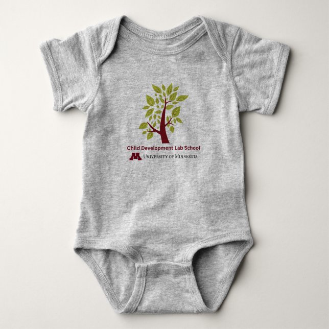 Infant CDLS Logo One-piece Baby Bodysuit (Front)