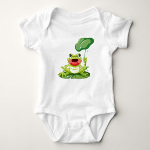 Infant Creeper-Frog Baby Bodysuit