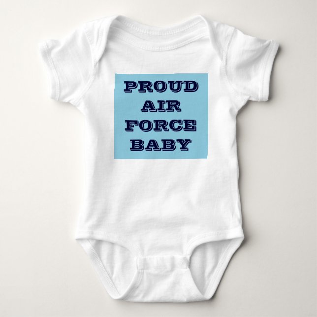 Infant Creeper Proud Air Force Baby (Front)