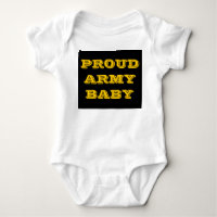 Infant Creeper Proud Army Baby