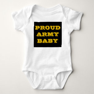 Infant Creeper Proud Army Baby