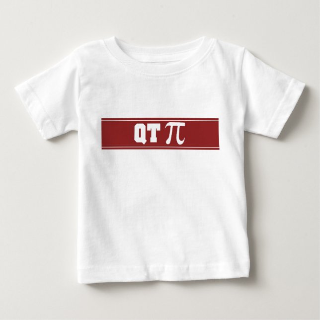 Infant Cutie Pie / QT Pi t-shirt (Front)