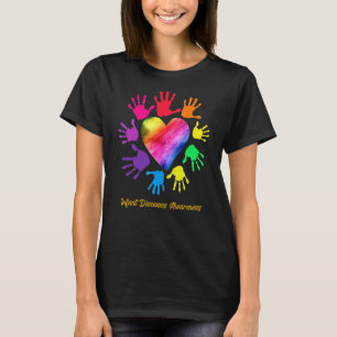 Infant Diseases Awareness Hands Infant Diseases T-Shirt