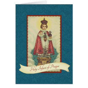 Infant Jesus of Prague Religious Card