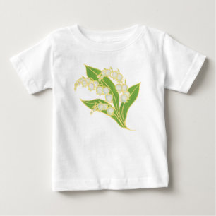 Infant Long-Sleeve Tee: Lily of the Valley Baby T-Shirt