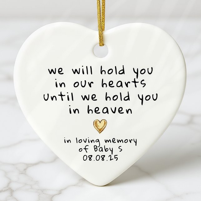 Infant Loss Miscarriage Sympathy Memorial Ceramic Tree Decoration (Creator Uploaded)