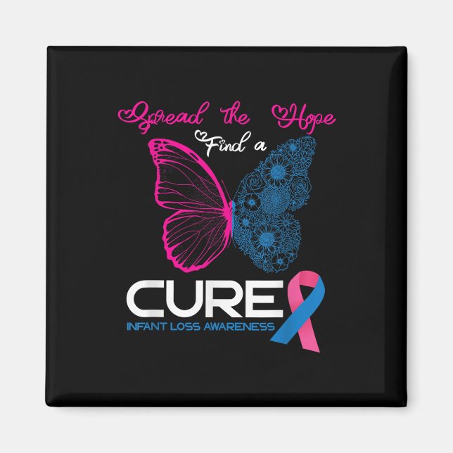 Infant Loss Spread The Hope Miscarriage Awareness  Magnet (Front)