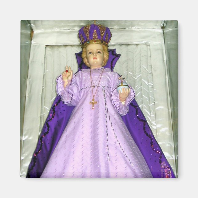 Infant of Prague Statue Magnet (Front)