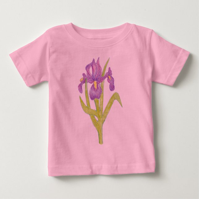 Infant Shirt With Iris (Front)