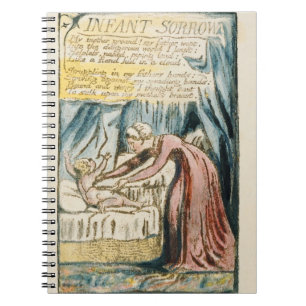 'Infant Sorrow', plate 39 (Bentley 48) from 'Songs Spiral Notebook