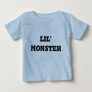 Infant T-Shirt, Light Blue, Lil' Monster Baby T-Shirt