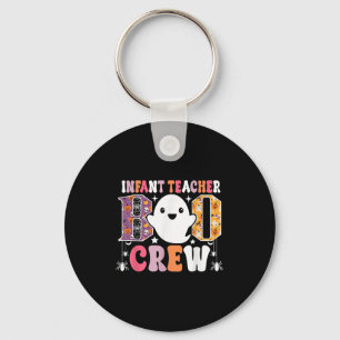 Infant Teacher Boo Crew Funny Halloween Costume Key Ring