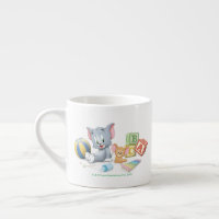 Infant Tom and Jerry Playing With Toys