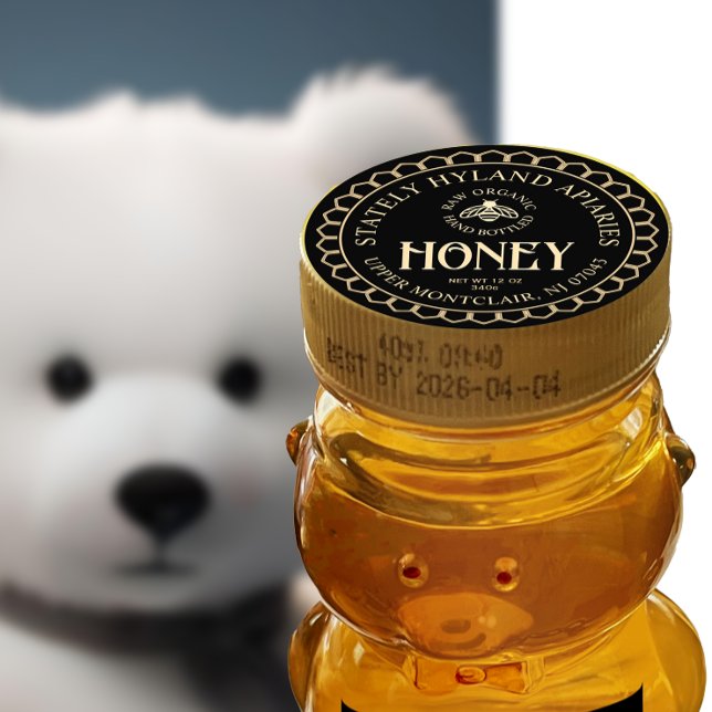 Infant Warning Honey Labels or Lid Seals (Creator Uploaded)