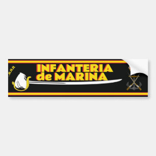 INFANTERIA DE MARINA BUMPER STICKER