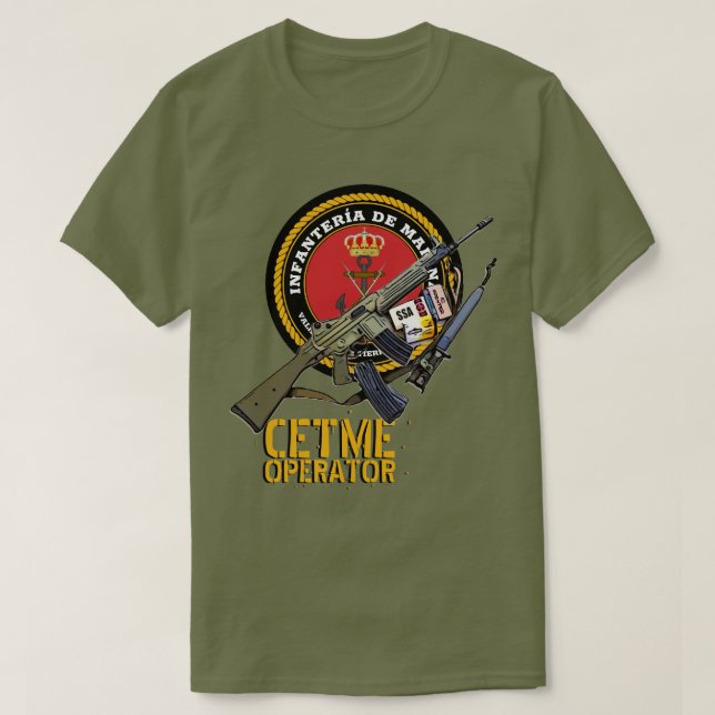 INFANTERÍA DE MARINA CETME OPERATOR T-Shirt (Design Front)