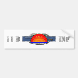INFANTRY 11B 41st Infantry Brigade Combat Team Bumper Sticker