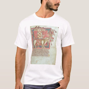 Infantry attacking an elephant T-Shirt