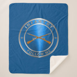 Infantry Branch Sherpa Blanket
