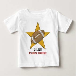 Infant's Personalised Football Star T-shirt