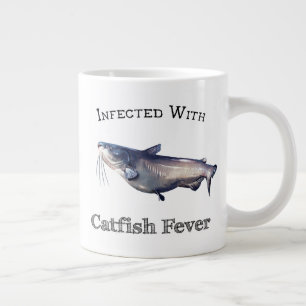 Infected With Catfish Fever Large Coffee Mug