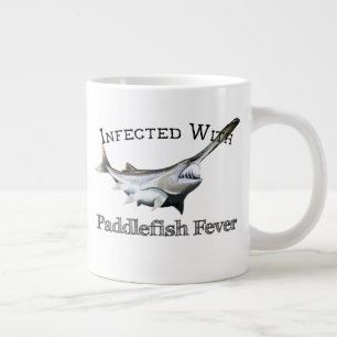 Infected With Paddlefish Fever Large Coffee Mug