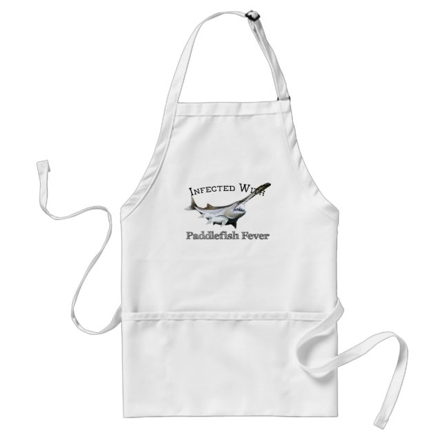 Infected With Paddlefish Fever Standard Apron (Front)