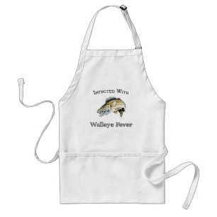 Infected With Walleye Fever Standard Apron