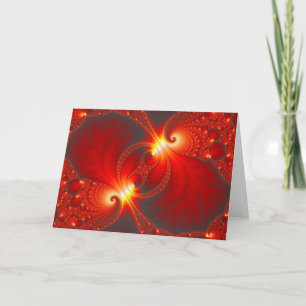 Infernal - Fractal Art Holiday Card