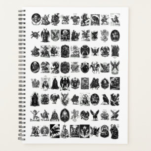 Infernal Icons The Gothic Goetia Collection Planner
