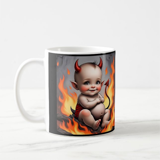 " INFERNAL INNOCENCE " COFFEE MUG (Left)