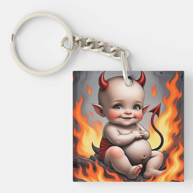 " INFERNAL INNOCENCE " KEY RING (Front)