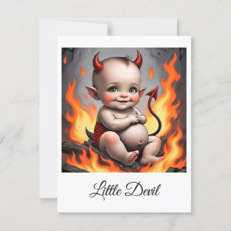 " INFERNAL INNOCENCE " POSTCARD