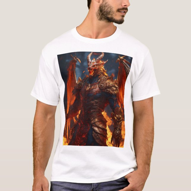 Infernal Phoenix of Emberveil T-Shirt (Front)