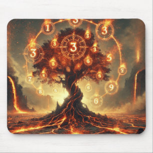 Infernal Tree of Life Mouse Pad