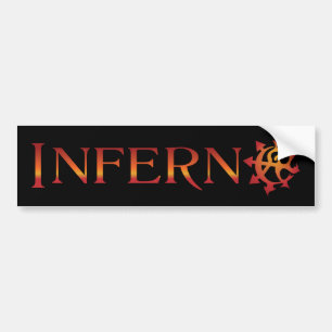 Inferno Bumper Sticker #1