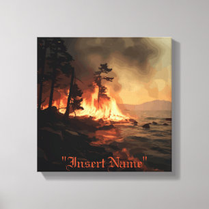 Inferno Canvas Print