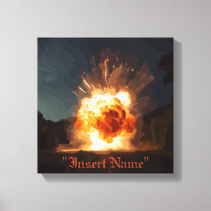 Inferno Canvas Print