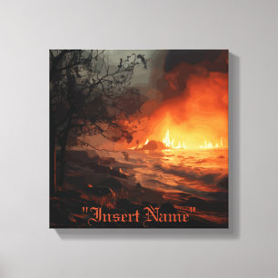 Inferno Canvas Print