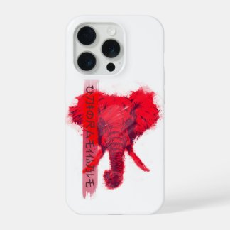 Inferno Elephant iPhone 15 Pro Case
